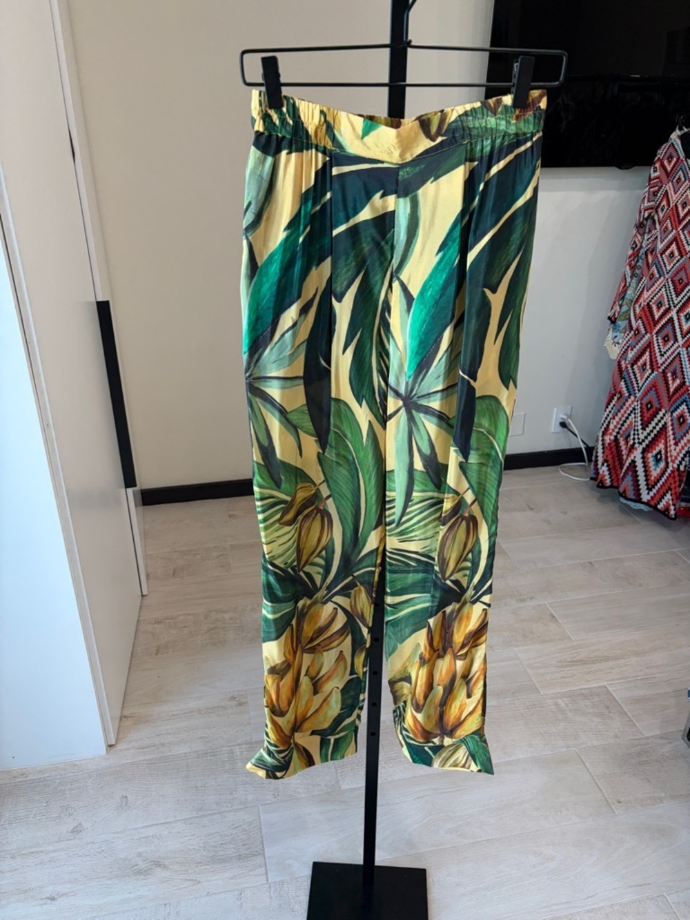 Farm Rio: Yellow Bananart Pajama Pants - Picture 4 of 12